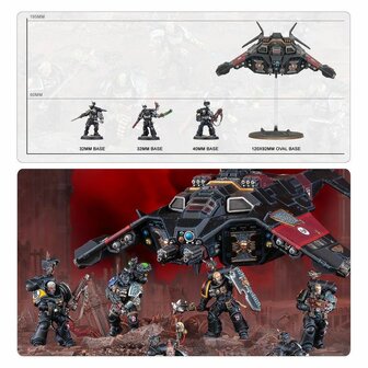 Warhammer 40,000 Armageddon: DeathWatch Battalion &ndash; Miniatuurset &ndash; Games Workshop