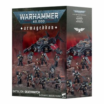 Warhammer 40,000 Armageddon: DeathWatch Battalion &ndash; Miniatuurset &ndash; Games Workshop