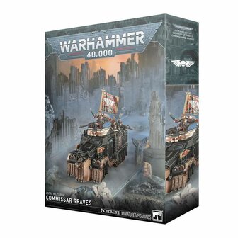 Warhammer 40,000 Astra Militarum: Commissar Graves &ndash; Miniatuurset &ndash; Games Workshop