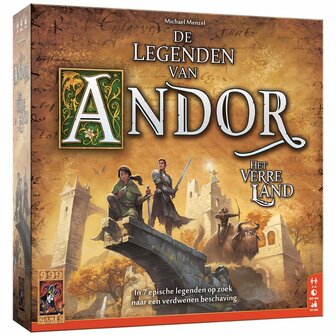 De Legenden Van Andor: Het Verre Land &ndash; Bordspel &ndash; 999 Games