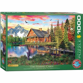 The Fishing Cabin - Smart Cut (1000) &ndash; Legpuzzel &ndash; Eurographics