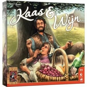 Kaas &amp; Wijn &ndash; Bordspel &ndash; 999 Games