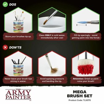 Mega Brush Set 2025 &ndash; Penseelset &ndash; The Army Painter