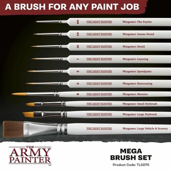 Mega Brush Set 2025 &ndash; Penseelset &ndash; The Army Painter