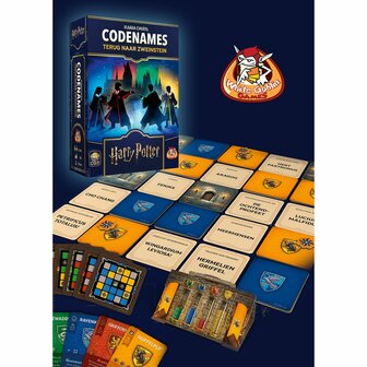 Codenames: Terug naar Zweinstein (Harry Potter) &ndash; Partyspel &ndash; White Goblin Games
