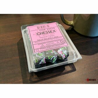Brush Paintball Green D10 (10 stuks) &ndash; Dobbelstenen &ndash; Chessex