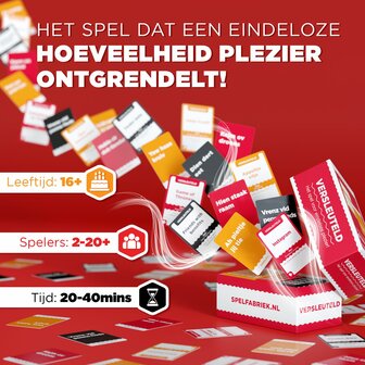 Versleuteld (16+) &ndash; Partyspel &ndash; Spelfabriek