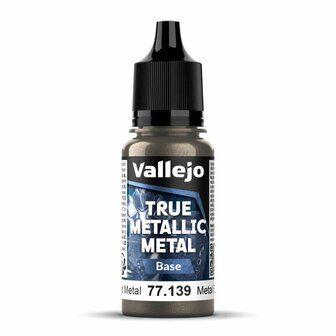 Aged Metal 18 ml - True Metallic Metal Base &ndash; Verf &ndash; Vallejo