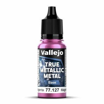 Crimson Magenta 18 ml - True Metallic Metal Base &ndash; Metallic acrylverf &ndash; Vallejo