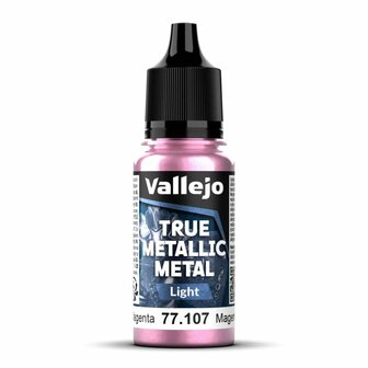 Crimson Magenta 18 ml - True Metallic Metal Light &ndash; Verf &ndash; Vallejo