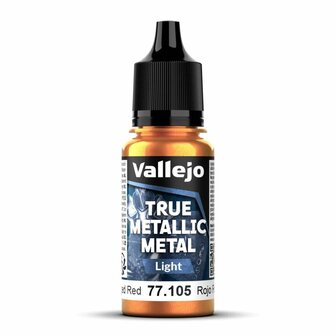 Forged Red 18 ml - True Metallic Metal Light &ndash; Verf &ndash; Vallejo