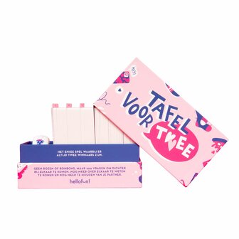 Tafel voor Twee &ndash; Kaartspel &ndash; Hellofun!
