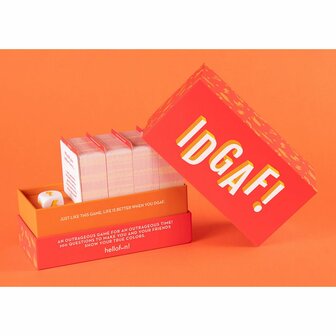 Meh... IDGAF! (ENG 18+) &ndash; Partyspel &ndash; Hellofun!