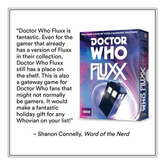 Doctor Who Fluxx &ndash; Kaartspel &ndash; Looney Labs
