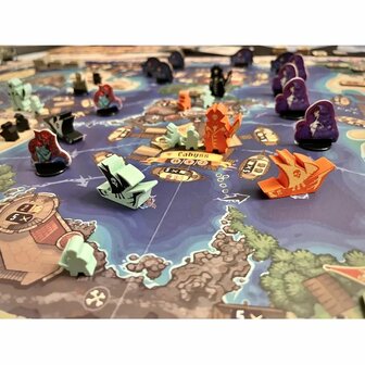 Fortunes of Scoundrel Bay &ndash; Strategisch Bordspel &ndash; Chilifox Games