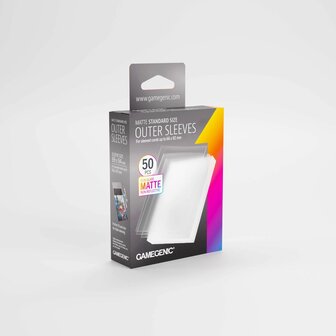 Matte Outer Sleeves Standard Size (69x94mm) &ndash; Outer Sleeves &ndash; Gamegenic