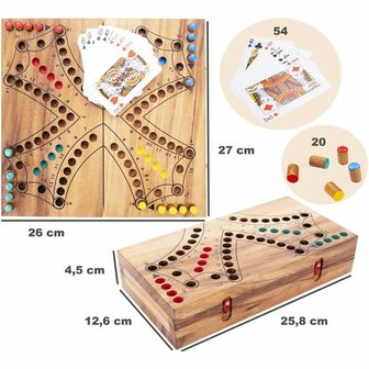 Keezen Cassette Acacia &ndash; Bordspelcassette &ndash; Engelhart