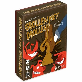 Grollen met Drollen &ndash; Kaartspel &ndash; Tucker's Fun Factory