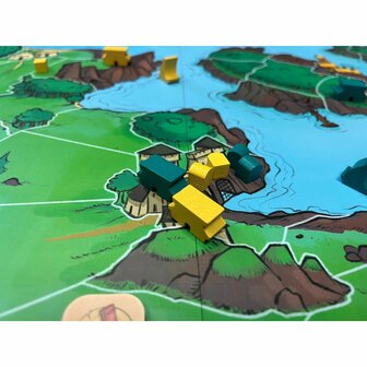 Six Sojourns &ndash; Bordspel &ndash; Red Raven Games