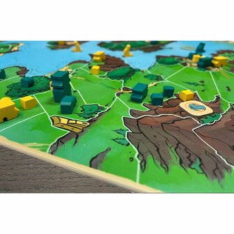 Six Sojourns &ndash; Bordspel &ndash; Red Raven Games