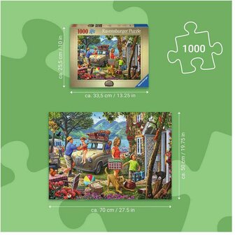 Holiday Cottage (1000) &ndash; Legpuzzel &ndash; Ravensburger