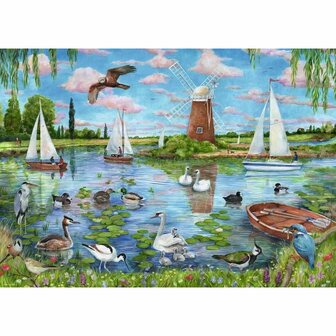 Life Along the Broads (1000) &ndash; Legpuzzel &ndash; Ravensburger