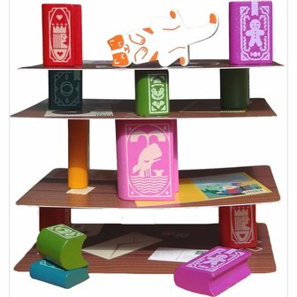 Bookshelf &ndash; Behendigheidsspel &ndash; Alley Cat Games
