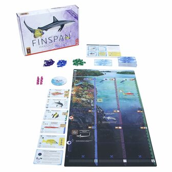 Finspan: Haaien en Riffen &ndash; Bordspeluitbreiding &ndash; 999 Games