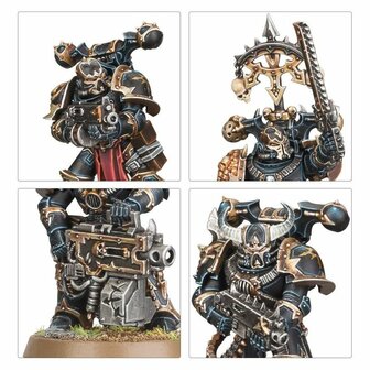 Warhammer 40,000 Battleforce: Chaos Space Marines Warband &ndash; Miniatuurset &ndash; Games Workshop