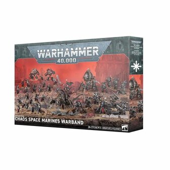 Warhammer 40,000 Battleforce: Chaos Space Marines Warband &ndash; Miniatuurset &ndash; Games Workshop