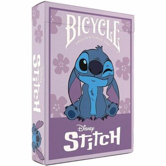 Bicycle Disney Stitch Purple &ndash; Speelkaarten &ndash; Bicycle