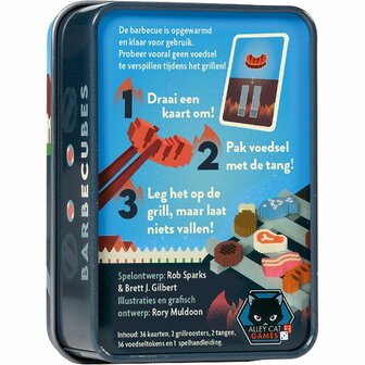Barbecubes &ndash; Behendigheidsspel &ndash; Alley Cat Games