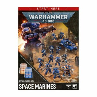 Warhammer 40,000 Getting Started with Space Marines &ndash; Miniaturenstarterset &ndash; Games Workshop
