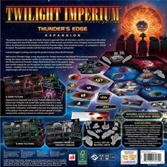 Twilight Imperium: Thunder's Edge &ndash; Speluitbreiding &ndash; Fantasy Flight Games