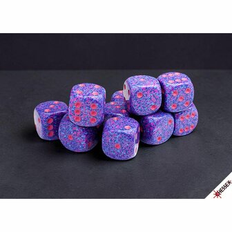 Speckled Purple Passion D6 16mm (12 Stuks) &ndash; D6-dobbelstenen &ndash; Chessex