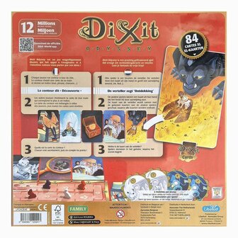 Dixit Odyssey Refresh (Basisspel) &ndash; Associatiespel &ndash; Libellud