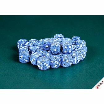 Speckled Ocean Stone D6 12mm 36 stuks &ndash; Chessex dobbelstenset