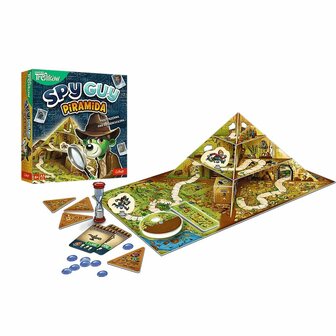 Spy Guy Pyramid &ndash; Co&ouml;peratief bordspel &ndash; Trefl