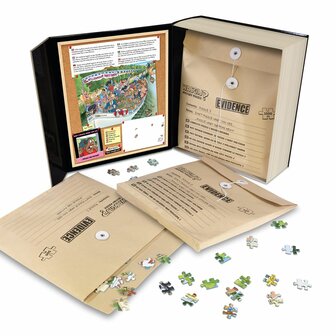 Wasgij Pieces of Evidence 1 &ndash; Detectivepuzzelset &ndash; Jumbo