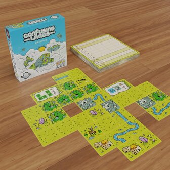 Confusing Lands: Icebound Isles &ndash; Strategisch Kaartspel &ndash; Envy Born Games