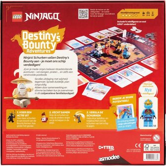 LEGO&reg; NINJAGO&reg;: Destiny's Bounty Adventures NL &ndash; Co&ouml;peratief Bordspel &ndash; Dotted Games