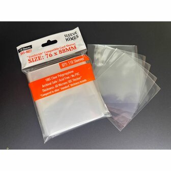 Zombicide Compatible Sleeves 8827 (76x88mm) &ndash; Kaarthoezen &ndash; Sleeve Kings