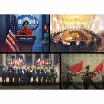 World Order &ndash; Strategisch bordspel &ndash; Hegemonic Project Games