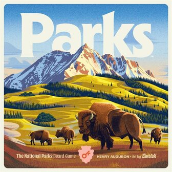 PARKS (2nd Edition) &ndash; Familiebordspel &ndash; Keymaster Games
