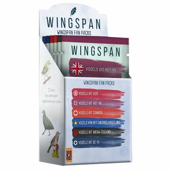 Wingspan: Fan Pack Set &ndash; Kaartuitbreiding &ndash; 999 Games