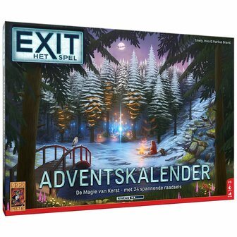 EXIT Adventskalender: De Magie van Kerst &ndash; Escape Room-adventskalender &ndash; 999 Games