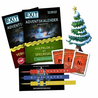 EXIT Adventskalender: De Magie van Kerst &ndash; Escape Room-adventskalender &ndash; 999 Games