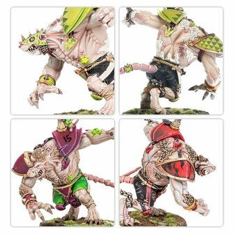 Warhammer Blood Bowl: Rat Ogre &ndash; Big Guy-miniatuur &ndash; Games Workshop