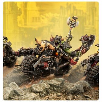 Warhammer 40,000 Orks: Warbikers &ndash; Cavalerie-miniatuurset &ndash; Games Workshop