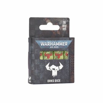Warhammer 40,000 Orks: Dice &ndash; Dobbelstenenset &ndash; Games Workshop